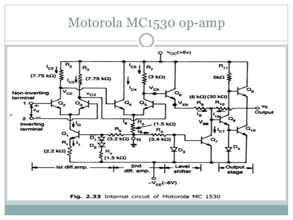 Motorola Op Amps